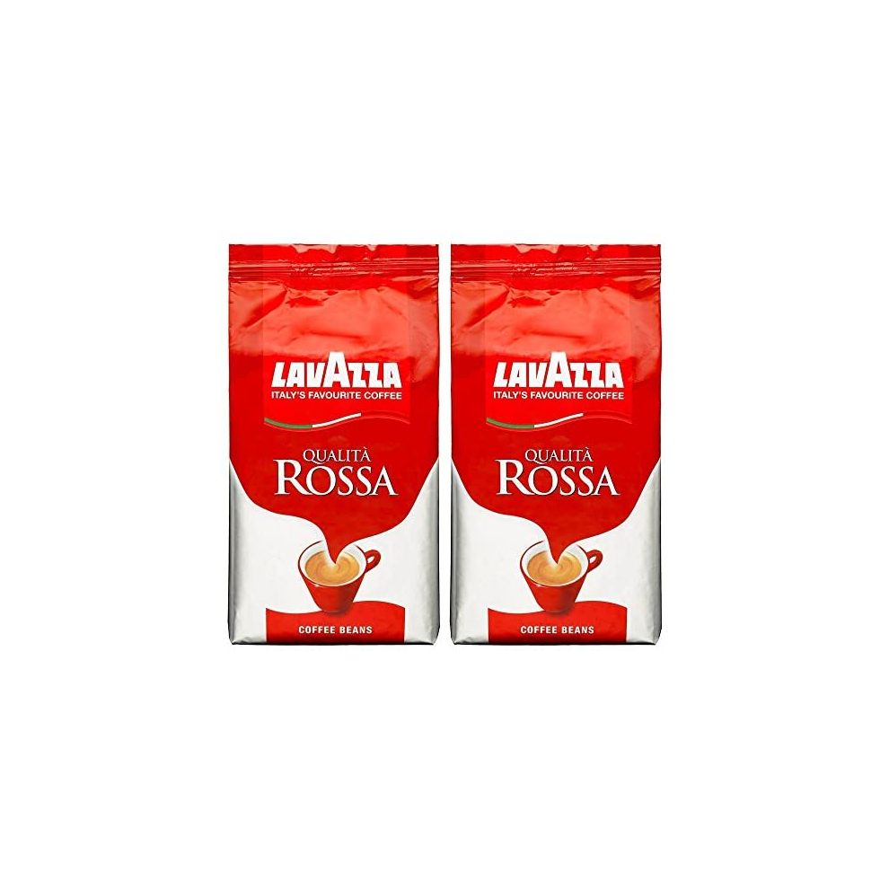 Lavazza Qualita Rossa Coffee Beans, 2 x 1kg