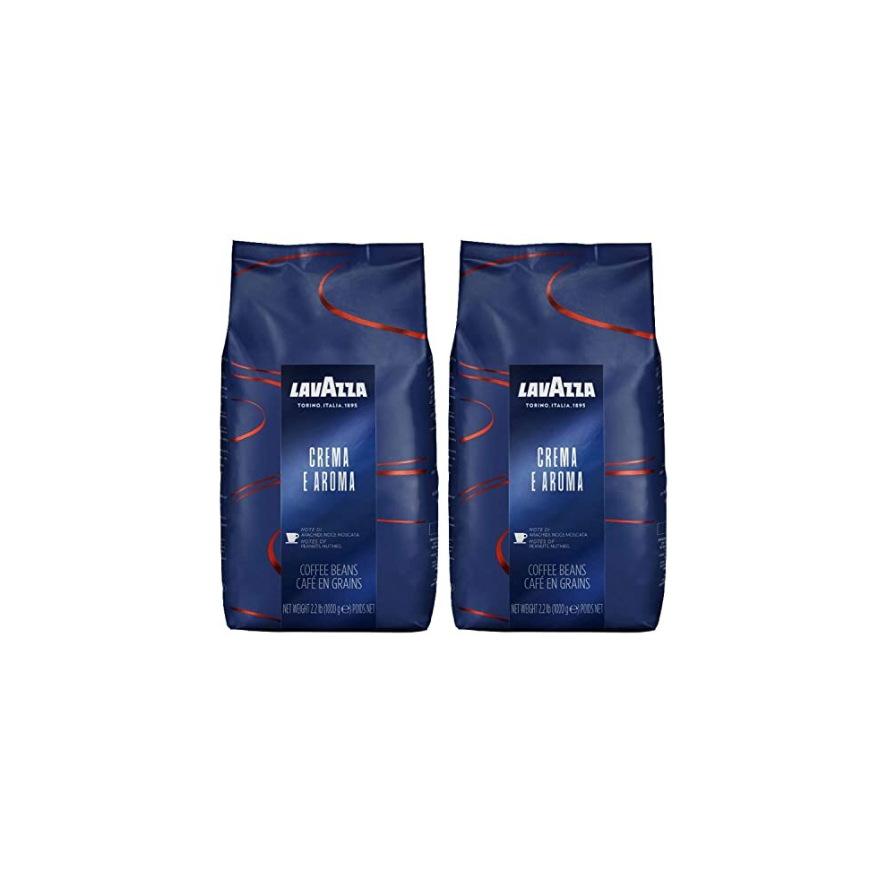 Lavazza Espresso Crema E Aroma Coffee Beans 1Kg (Pack of 2)