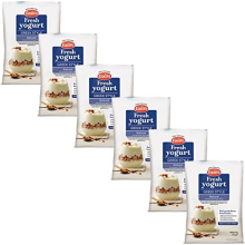 EasiYo Wellbeing Greek Style Unsweetened Yogurt Mix - Pack of 6
