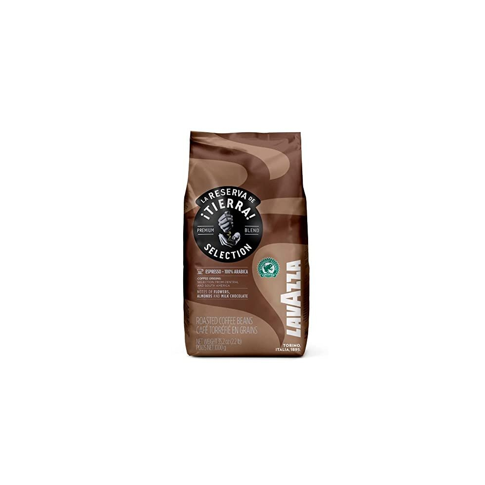 Lavazza Coffee Espresso Tierra, Whole Beans, 1000G