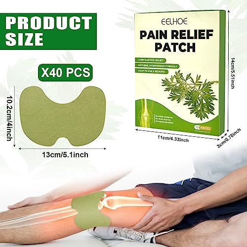 12-360 Knee Pain Relief Patches Herbal Plaster Joint Ache Knee Pain Relief Pad | UK - View #6