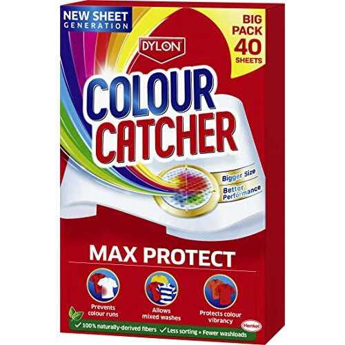 Colour Catcher Complete Action+ Laundry Sheets, Helps to Prevent Colour Run and Protects Brightness ? 40 Sheets