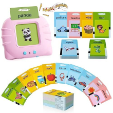 Talking Flash Cards Kids' Electronic Games Speak Toys Autistic Children Educational Toys Preschool Montessori Toys Sensory toys Learning Toys for 2 3