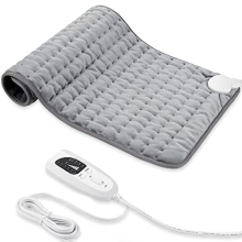 Heating pad, Electric Heat Pad with Automatic Switch-Off and 6 Temperature Levels Heating pad for Back Neck Shoulder Belly Heating Technology -