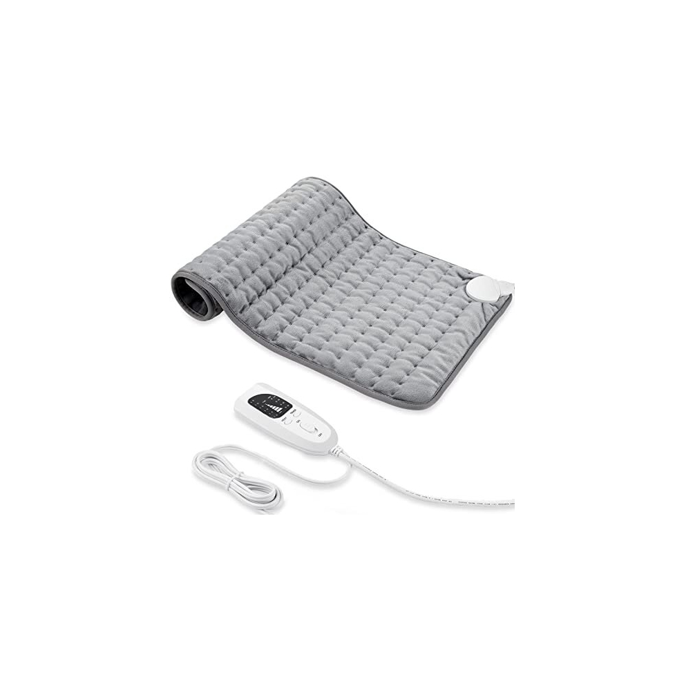 Viboos Heating Pad, Electric Heat Pad With Automatic Switch-Off And 6 Temperature Levels Heating Pad For Back Neck Shoulder Belly Heating Technology