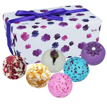 Bomb Cosmetics Luxury Ballotin Bath Melt Wrapped Gift Pack, Contains 6-Pieces, 30 g Each