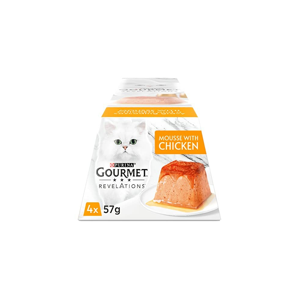 Gourmet Revelations Chicken in Gravy Wet Cat Food 6(4x57 g)