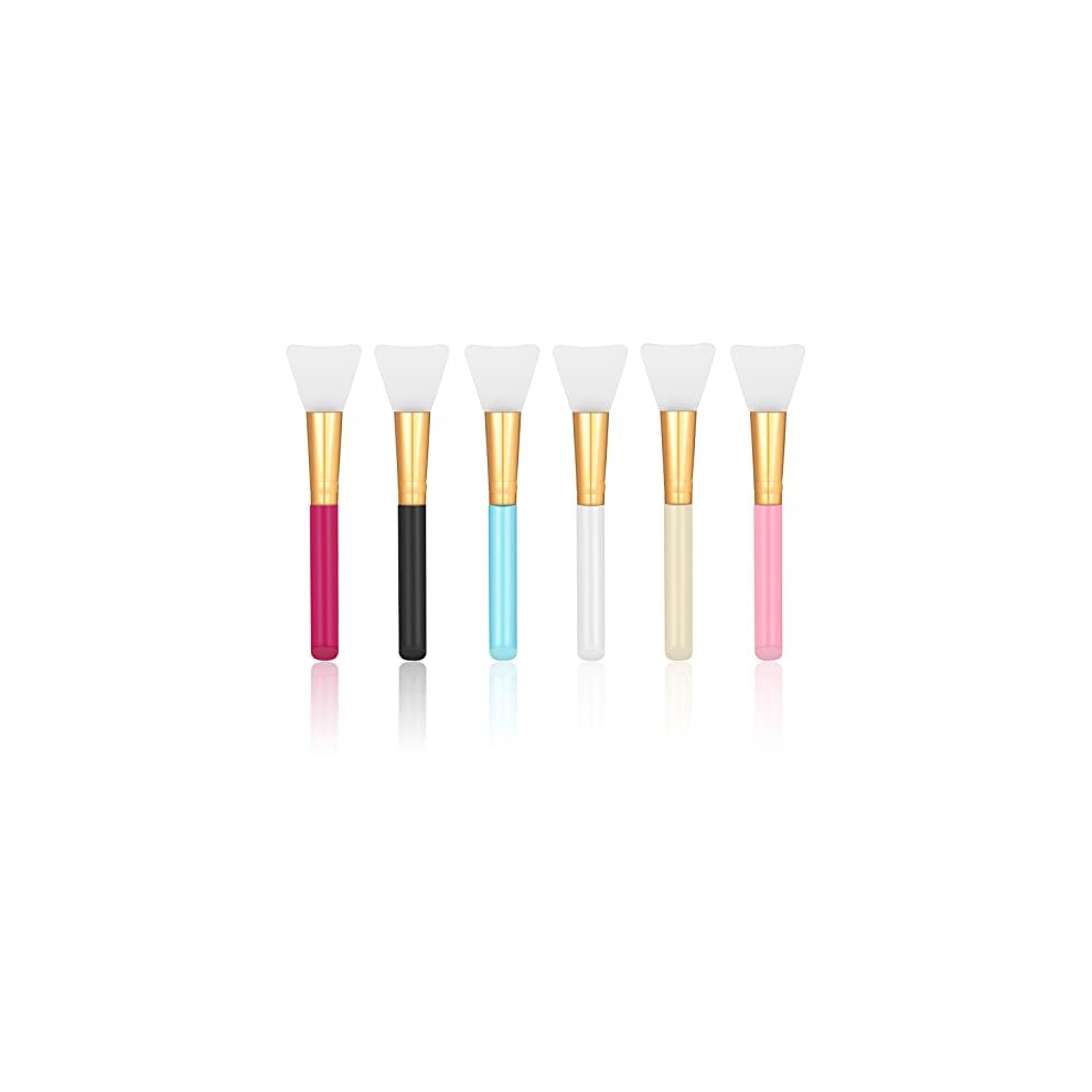 Molain Cream Mask Brush Face Applicator Silicone Skincare Lotion Fan Tools Cosmetic Spatula Brushes Applying Set Makeup Aesthetic Facials Esthetician