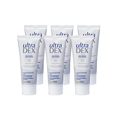 UltraDEX Whitening Toothpaste + Enamel Defense, Clinically Proven 12hr ...