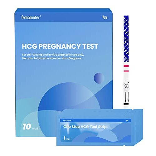 Pregnancy Tests Strips Hcg Pregnancy Early Detection 25 Miuml With Fast And Accurate Results