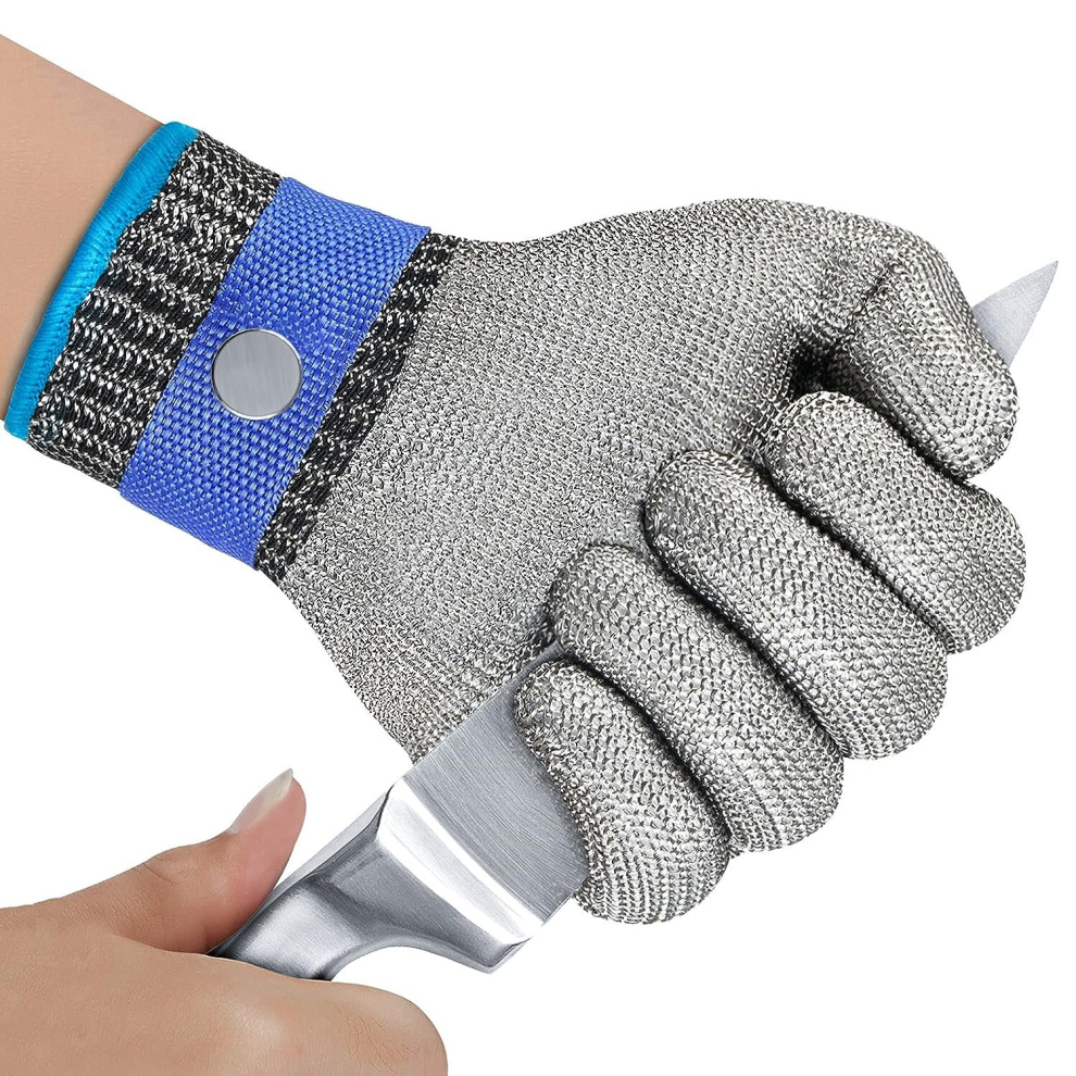 Anti Cut Gloves High Performance Protection Level 5 Work Gloves Kitchen Protection Glove For Fish Filleting, Meat Cutting, Mandolin, Oystermx1 7770197787017