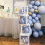 Baby Shower Boxes Party Decorations C 4 Pcs Transparent Balloons Boxes Dcor with Letters 1
