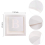 Baby Shower Boxes Party Decorations C 4 Pcs Transparent Balloons Boxes Dcor with Letters 2