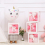 Baby Shower Boxes Party Decorations C 4 Pcs Transparent Balloons Boxes Dcor with Letters 4