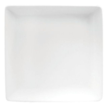 5.5 in. Fusion Bright White Square Plate