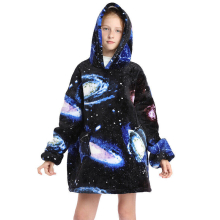 ( #15 Universe, for Kid) Winter Soft Oodie Adult/Kid Comfort Pajamas Blanket Hoodie Hoodie Pullover Xmas