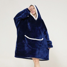 ( #20 Navy Blue, for Adult) Winter Soft Oodie Adult/Kid Comfort Pajamas Blanket Hoodie Hoodie Pullover Xmas