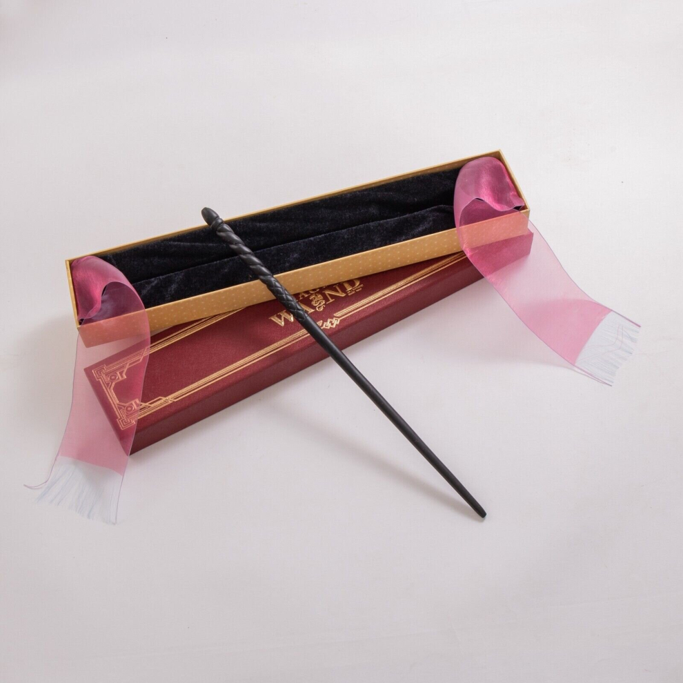 (  Ginny Weasley) Harry Potter Metal Core Magic Wand Cosplay Hermione Granger Voldemort Gift Box