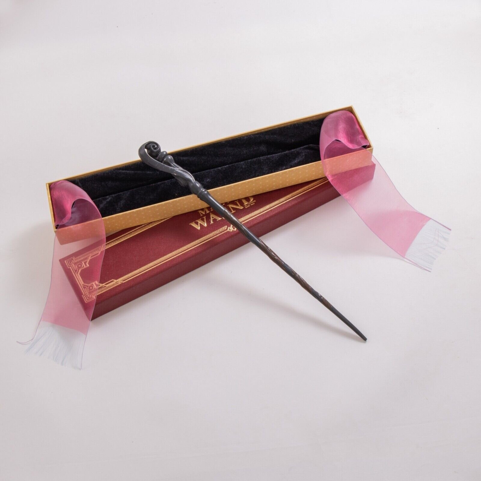 (  Fleur Delacour) Harry Potter Metal Core Magic Wand Cosplay Hermione Granger Voldemort Gift Box