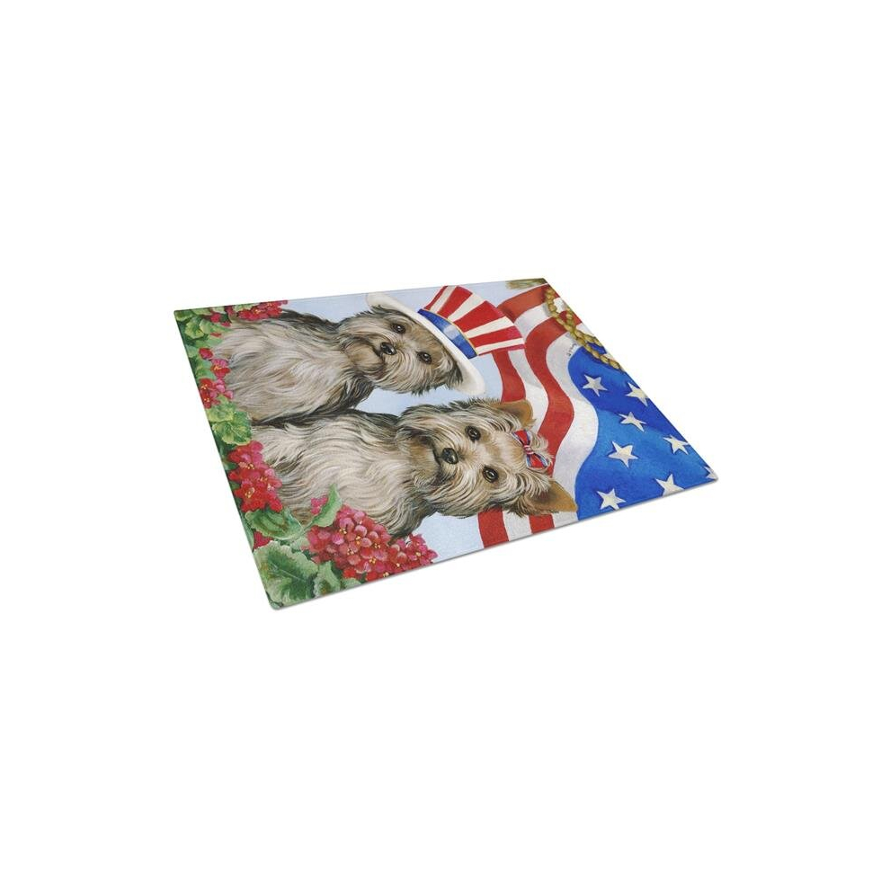 Yorkie USA Glass Cutting Board - Large-image-OPC-PCPRK52-NEW