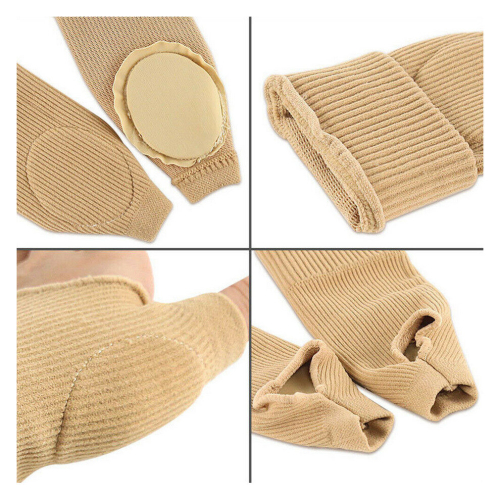 (2Pair Black) Gel Filled Thumb Wrist Support Compression Gloves 2