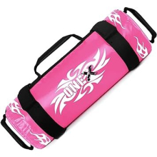 (10KG, PINK) Gym sand power bag Strength sand power bag Fitness sand