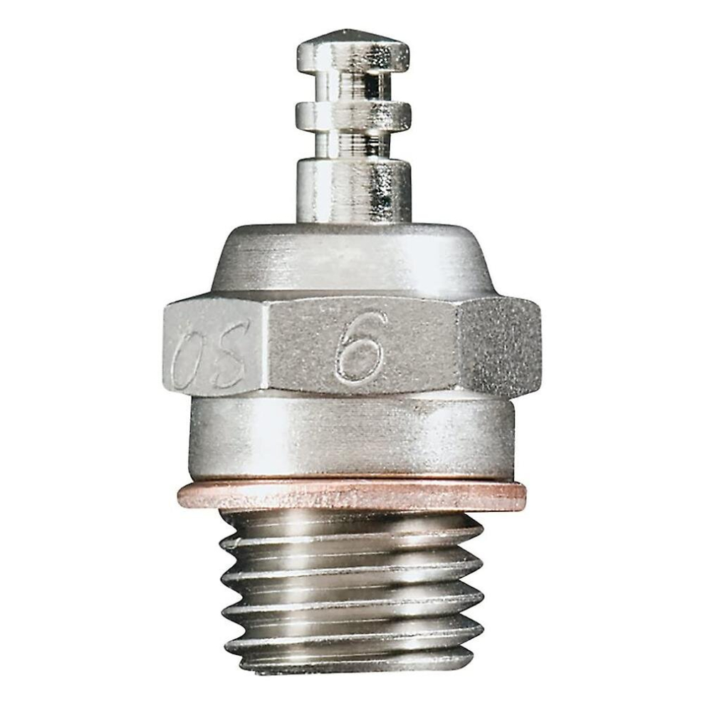 Rc Parts Glow Plug Os O.s. Former A3 No.6 6 Standard Glow Plug Hot For Rc Car Truck Nitro Engine - 9444929032796