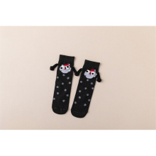 (D) Holding Hands Socks for Kids Adults 3D Doll Funny Magnetic Suction Couple Sock