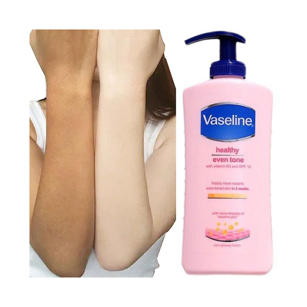 (pink) 400ml Vaseline Body Lotion For Men And Women Moisturizing Body Moisturizing Fragrance Moisturizing  Lightening Cream Whitening