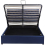 (Blue) Velvet Double Bed Frame 4FT6 with Storage 9