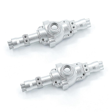 2pcs Metal Front And Rear Axle Housing Axle Shell For Redcat Gen 8 Redcat Gen8 1/10 Rc Crawler Car