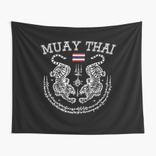 Tapestry 60x50inch Muay Thai Men Kickboxing Men Women Kid - Toi Muay Thailand Wall Hanging Art Décor Living Room