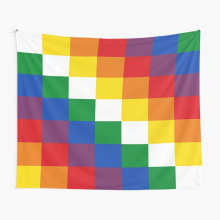 Tapestry 60x50inch WIPHALA FLAG Wall Hanging Art Décor Living Room