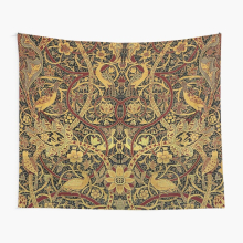 Tapestry 60x50inch William Morris Bullerswood Vintage Floral Pattern Wall Hanging Art Décor Living Room