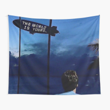 Tapestry 60x50inch /Scarface The World is Yours Wall Hanging Art Décor Living Room