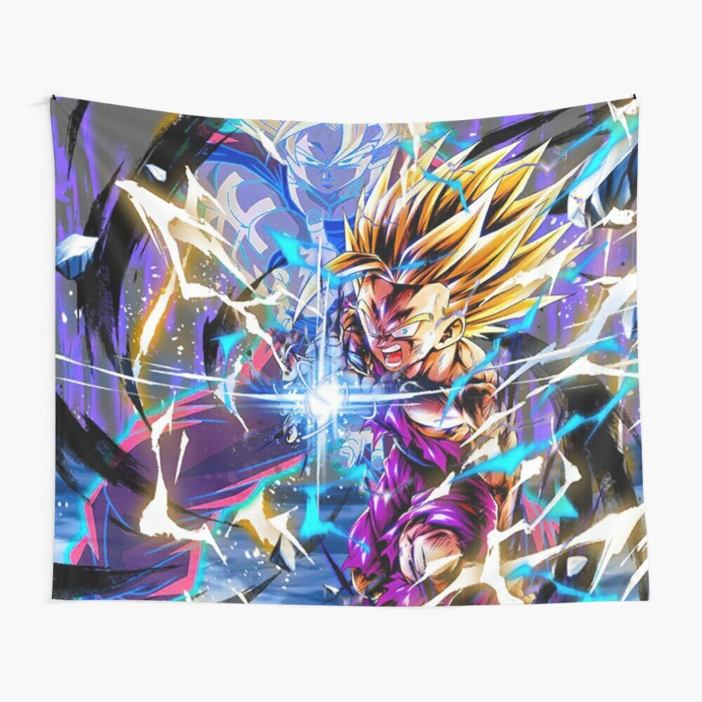 Tapestry 60x50inch San Gohan Super Saiyan Dragon Ball Z Wall Hanging Art DÃ©cor Living Room