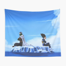Tapestry 60x50inch Piccolo and Vegeta Wall Hanging Art Décor Living Room