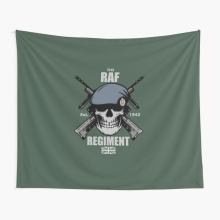 Tapestry 60x50inch RAF Regiment Wall Hanging Art Décor Living Room