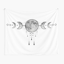 Tapestry 60x50inch moon Wall Hanging Art Décor Living Room