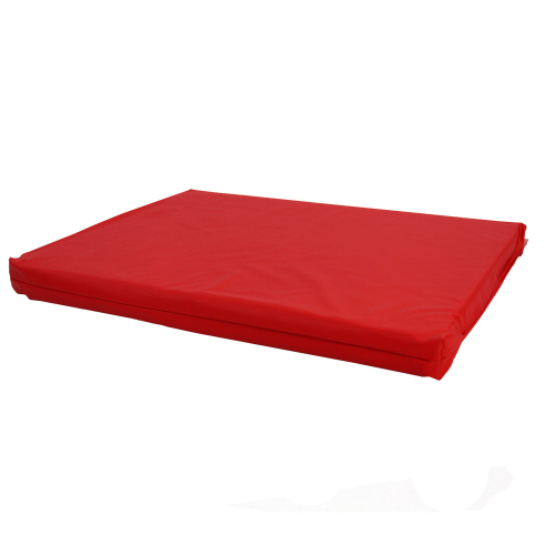 Red Heavy Duty Dog Bed Waterproof Pet Mat (Small)