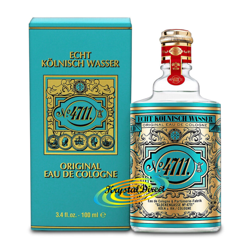 4711 Original Eau De Cologne 100Ml Spray – Unisex Classic Citrus Aromatic Fragrance