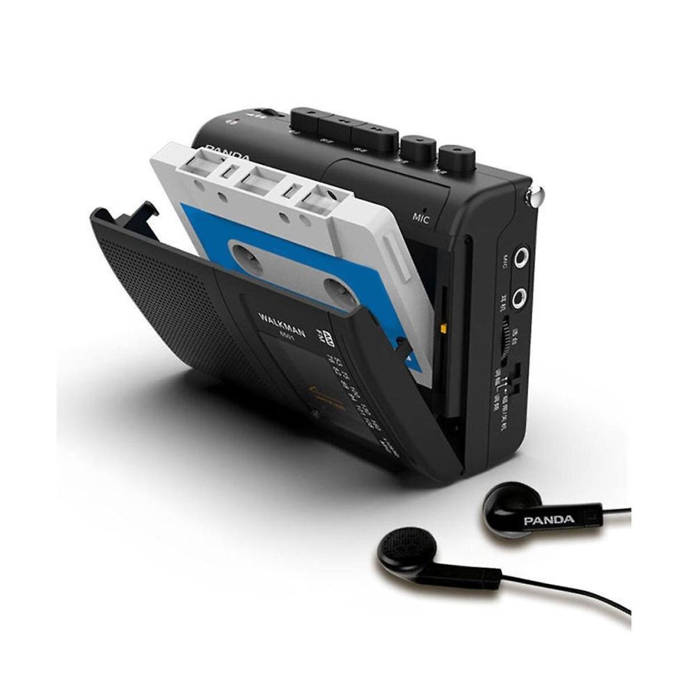 Panda 6501 Portable Tape Am/Fm Radio Retro Cassette Music Player Walkman Tape Recorders With Loudsp 9444929059120