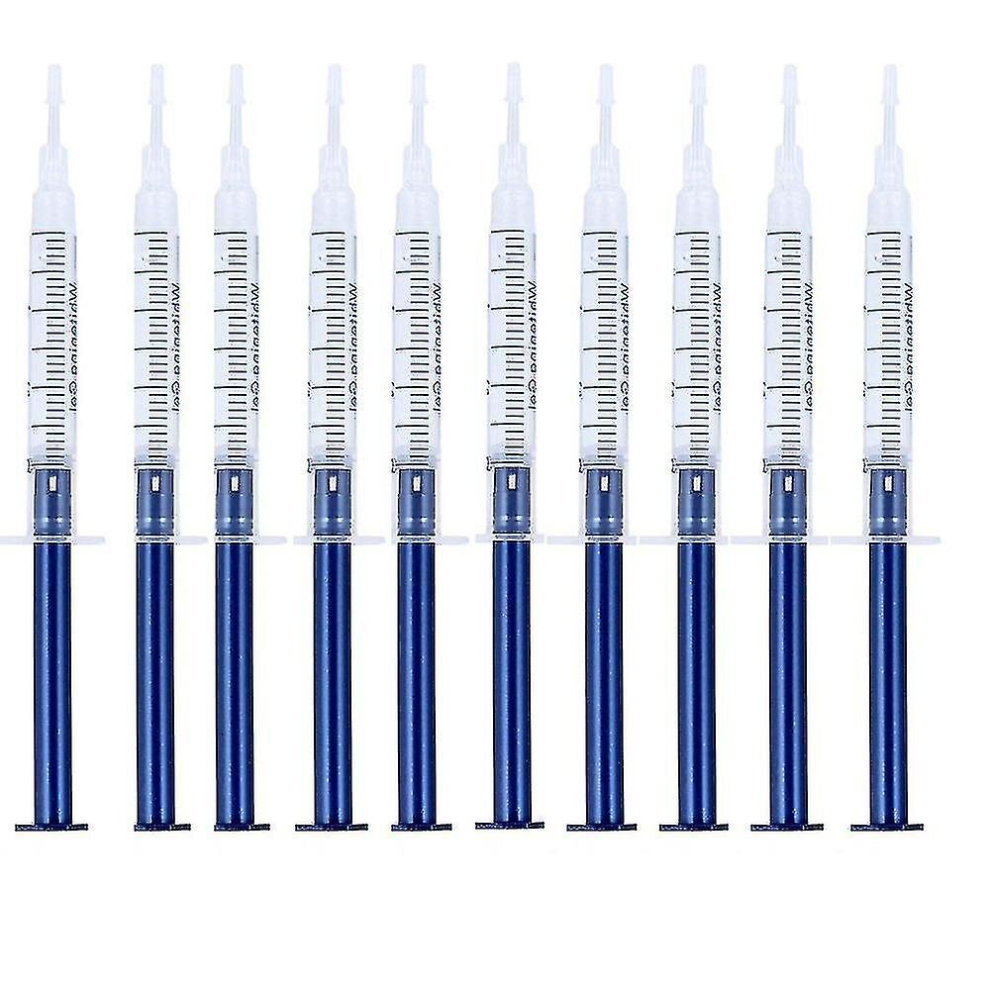 (16CP) 10 Pcs Teeth Whitening Gel 16% 22% 35% 44% Dental Whitening Material Tooth Bleach Whitener Gel
