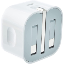 (Only Plug ) USB C Plug Fast Charge Dual Plug,20W For Apple iPhone Plug Dual Port USB Type C Wall Charger Plug Adapter Charging for iPhone 15 / 15 Pro /15 Pro Max