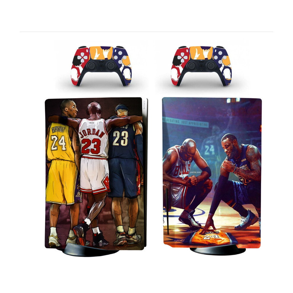 PS5 Standard Disc Console Skins Decal Basketball GOAT Kobe James Jordan-image-OPC-PCPSX5V-NEW