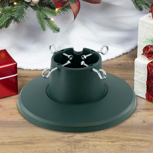 GEEZY GEEZY Christmas Tree Stand Adjustable & Strong with Water Tank Heavy Duty 2.1m 1