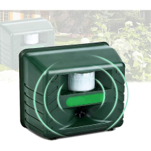 Outdoor Ultrasonic Bird Repeller, Outdoor Bird Repeller, Ultrasonic Animal Repeller With Motion Sensor And Flash To Repel Pests Cisea
