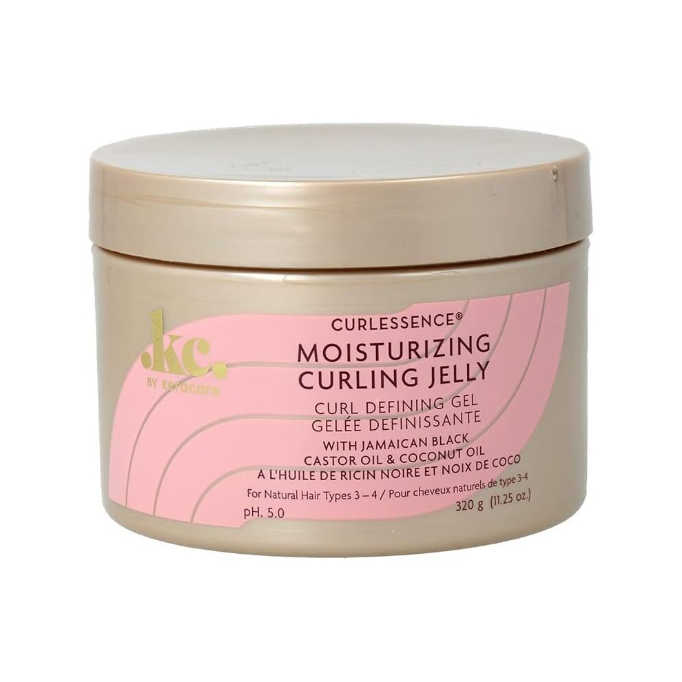 Keracare Black Curlessence Moisturizing Curling Jelly 11.25Oz