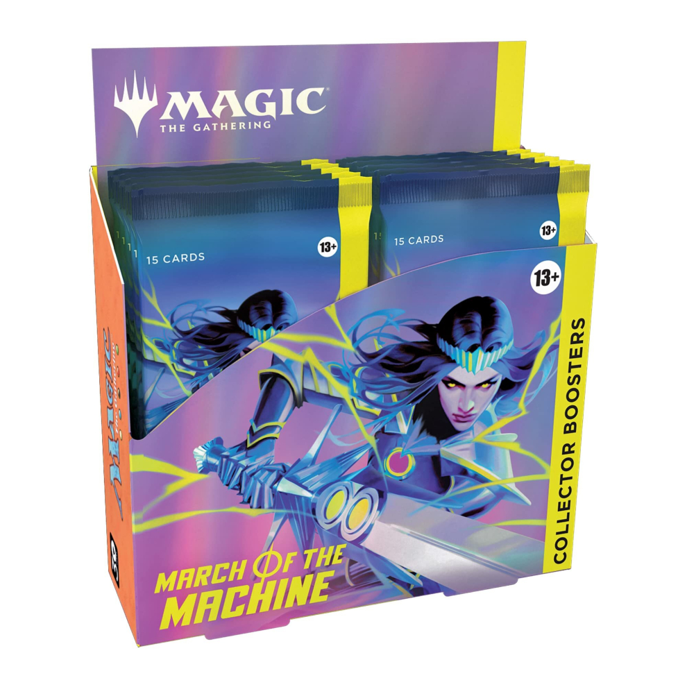 Magic: The gathering March of the Machine collector Booster Box  12 Packs (180 Magic cards)