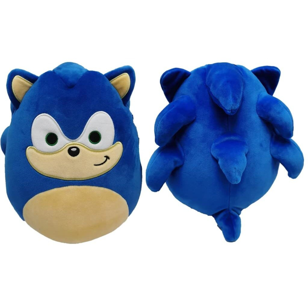 Squishmallows Kellytoy SEgA Sonic Knuckles Tails Shadow Plush Toy (8 Sonic The Hedgehog)